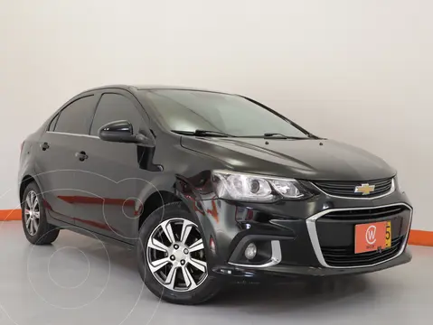 Chevrolet Sonic 1.6 LT Aut usado (2018) color Negro financiado en cuotas(cuota inicial $5.000.000 cuotas desde $1.123.000)