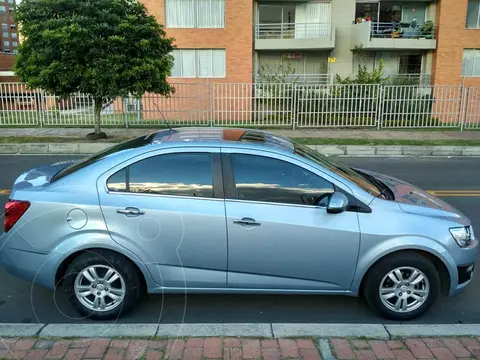 Chevrolet Sonic 1.6 LT usado (2014) color Plata precio $27.000.000