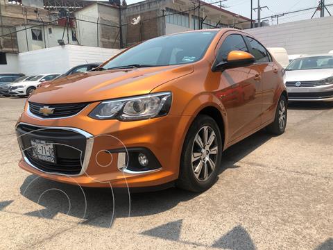 Chevrolet Sonic LTZ Aut usado (2017) color Naranja financiado en mensualidades(enganche $46,250 mensualidades desde $4,870)