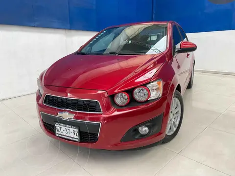 Chevrolet Sonic LTZ Aut usado (2015) color Rojo financiado en mensualidades(enganche $43,750 mensualidades desde $3,145)