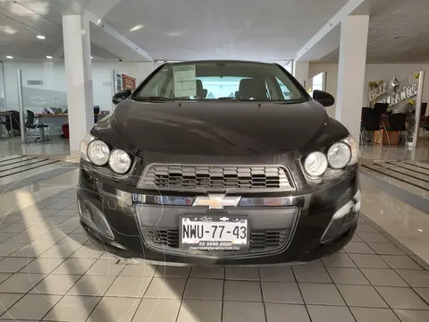 Chevrolet Sonic LS usado (2016) color Negro financiado en mensualidades(enganche $35,000 mensualidades desde $5,900)