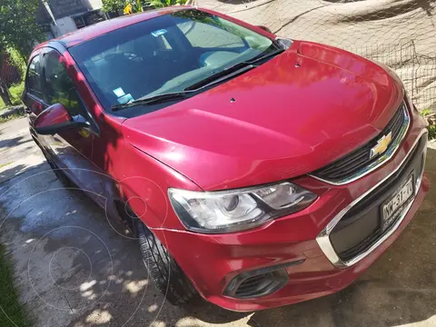 Chevrolet Sonic LT usado (2017) color Rojo Tinto precio $169,000