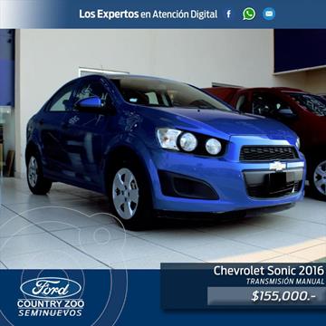 Chevrolet Sonic LS usado (2016) color Azul Electrico precio $155,000