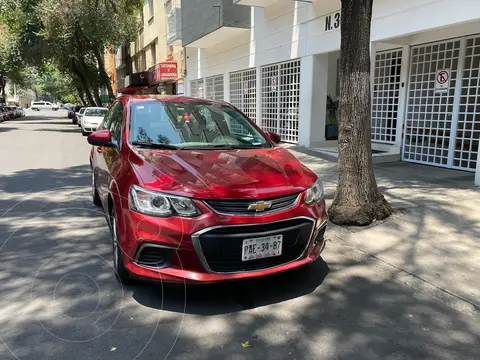 Chevrolet Sonic LT Aut usado (2017) color Rojo Tinto precio $190,000
