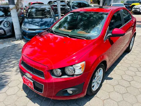 Chevrolet Sonic LTZ Aut usado (2013) color Rojo precio $117,000