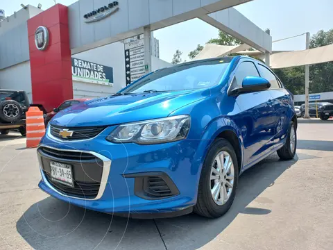Chevrolet Sonic LT usado (2017) color Azul Naval financiado en mensualidades(enganche $47,319 mensualidades desde $6,478)