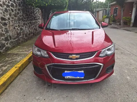 Chevrolet Sonic LT Aut usado (2017) color Rojo Tinto precio $140,000
