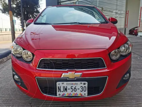 Chevrolet Sonic LTZ Aut usado (2015) color Rojo financiado en mensualidades(enganche $50,000 mensualidades desde $8,811)