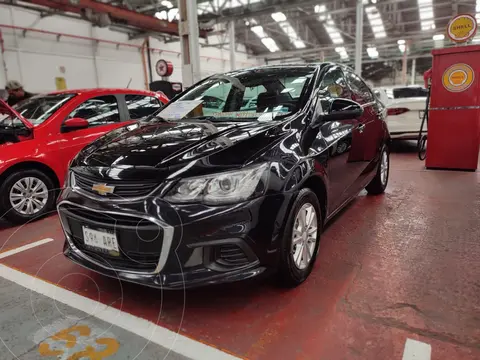 Chevrolet Sonic LS usado (2017) color Negro financiado en mensualidades(enganche $42,000 mensualidades desde $4,500)