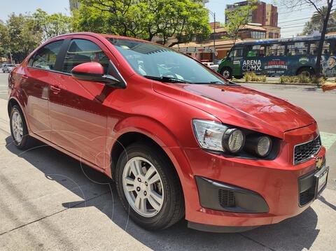 Chevrolet Sonic LT usado (2016) color Rojo financiado en mensualidades(enganche $85,000 mensualidades desde $3,800)