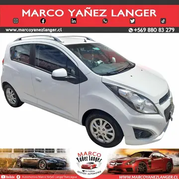 Chevrolet Spark GT 1.2 usado (2017) color Blanco precio $5.690.000