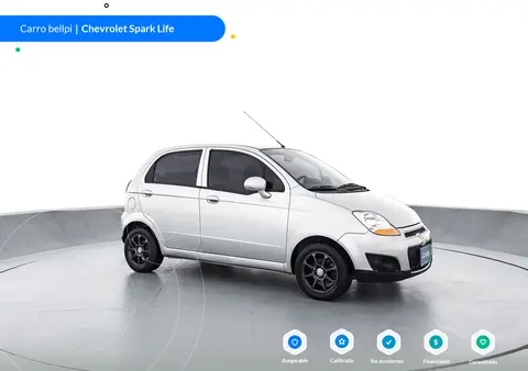 Chevrolet Spark 1.0L Life usado (2019) color Plata precio $33.000.000