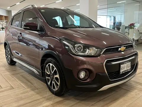 Chevrolet Spark Active usado (2020) color violeta oscuro precio $229,000
