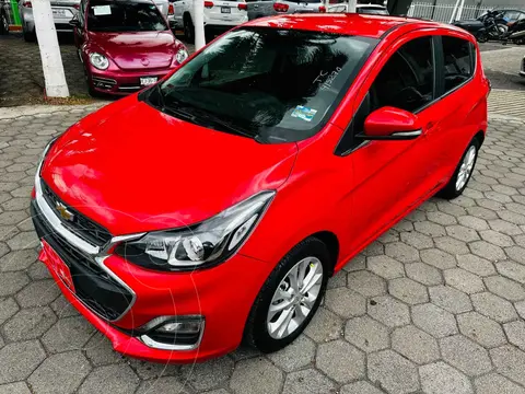 Chevrolet Spark Premier usado (2020) color Rojo financiado en mensualidades(enganche $61,750 mensualidades desde $4,554)