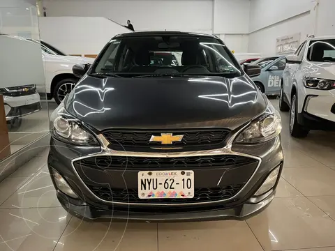 Chevrolet Spark LT usado (2020) color Gris Oscuro financiado en mensualidades(enganche $56,952 mensualidades desde $4,889)