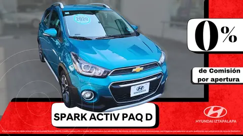 Chevrolet Spark Active usado (2020) color Azul precio $187,000