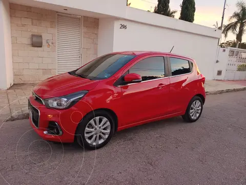 Chevrolet Spark LT usado (2018) color Rojo financiado en mensualidades(enganche $50,000 mensualidades desde $4,900)