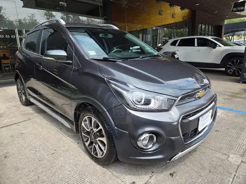 Chevrolet Spark Active usado (2020) color Gris Metalico financiado en mensualidades(enganche $58,750 mensualidades desde $6,621)