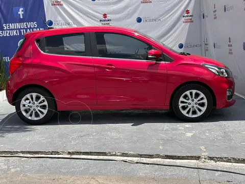 Chevrolet Spark Premier usado (2020) color Rojo Granada financiado en mensualidades(enganche $51,337 mensualidades desde $7,588)