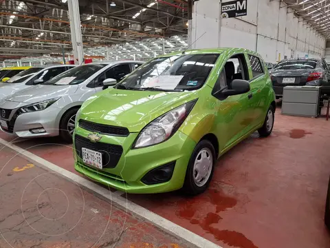 Chevrolet Spark Active usado (2015) color Verde Lima financiado en mensualidades(enganche $38,500 mensualidades desde $3,500)