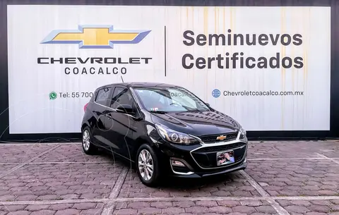 Chevrolet Spark LT CVT usado (2021) color Negro financiado en mensualidades(enganche $72,225 mensualidades desde $4,812)