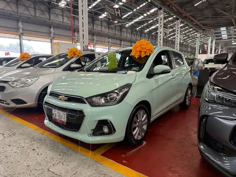 Chevrolet Spark LTZ usado (2017) color Azul Splash financiado en mensualidades(enganche $40,900 mensualidades desde $3,700)