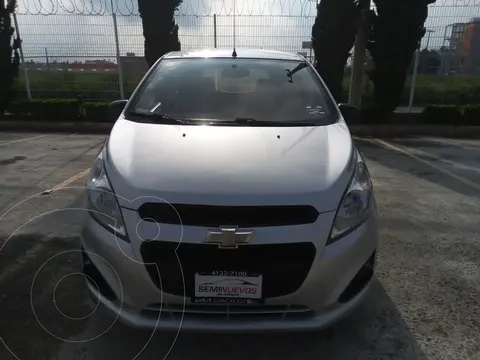 Chevrolet Spark LT usado (2014) color Plata financiado en mensualidades(enganche $38,940)