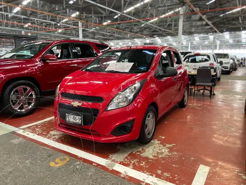 Chevrolet Spark LT usado (2017) color Rojo Flama financiado en mensualidades(enganche $45,000 mensualidades desde $3,750)