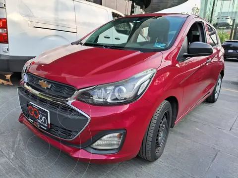Chevrolet Spark LT usado (2020) color rosa financiado en mensualidades(enganche $55,862 mensualidades desde $4,272)