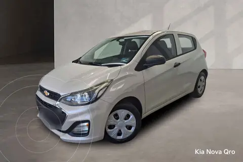 Chevrolet Spark LT usado (2019) color Beige financiado en mensualidades(enganche $51,502 mensualidades desde $4,421)