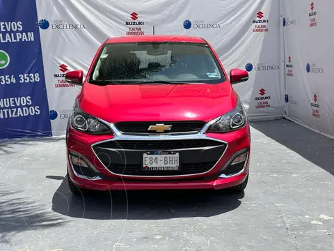 Chevrolet Spark Premier usado (2020) color Rojo Granada financiado en mensualidades(enganche $51,337 mensualidades desde $7,588)