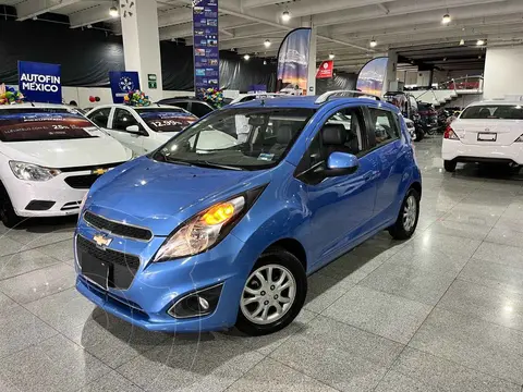 Chevrolet Spark LTZ usado (2015) color Azul financiado en mensualidades(enganche $44,690 mensualidades desde $3,419)