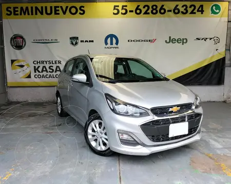 Chevrolet Spark Premier usado (2021) color plateado precio $227,700