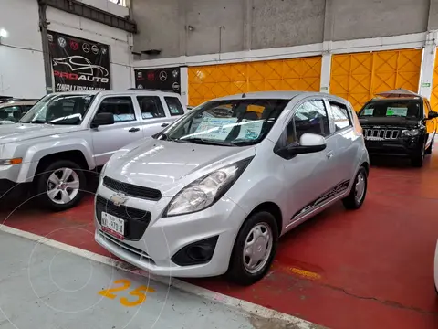 Chevrolet Spark Active usado (2016) color Plata Metalico financiado en mensualidades(enganche $43,500 mensualidades desde $3,500)