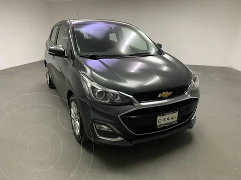 Chevrolet Spark Premier usado (2020) color Gris financiado en mensualidades(enganche $38,000 mensualidades desde $5,900)