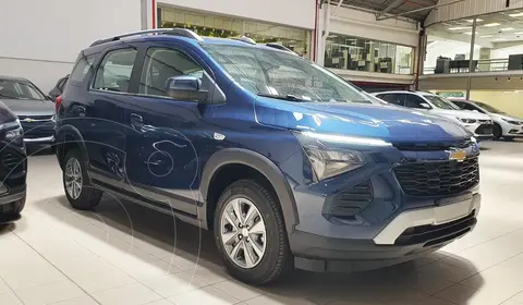 Chevrolet Spin LT 1.8 5 Pas nuevo color Azul financiado en cuotas(anticipo $10.500.000 cuotas desde $400.000)