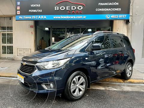 Chevrolet Spin 1.8 Nafta LTZ MT 7 plazas usado (2020) color Azul precio $2.230.000