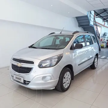 Chevrolet Spin LT 1.8 5 Pas usado (2017) color Plata precio $13.300.000