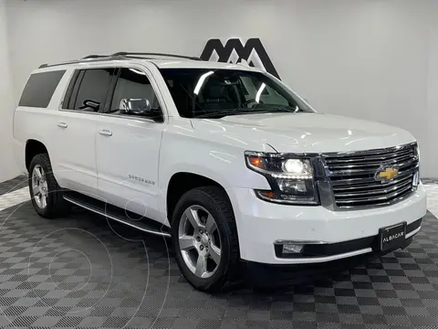 Chevrolet Suburban Premier Piel 4x4 usado (2019) color Blanco precio $649,999