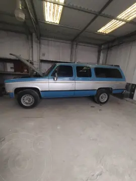Chevrolet Suburban LS Tela usado (1982) color Azul precio $65,000