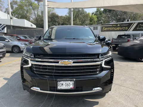 Chevrolet Suburban LT usado (2021) color Negro financiado en mensualidades(enganche $236,000 mensualidades desde $26,743)