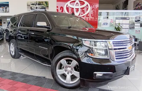 Chevrolet Suburban Premier Piel 4x4 usado (2019) color Negro financiado en mensualidades(enganche $332,310 mensualidades desde $14,276)