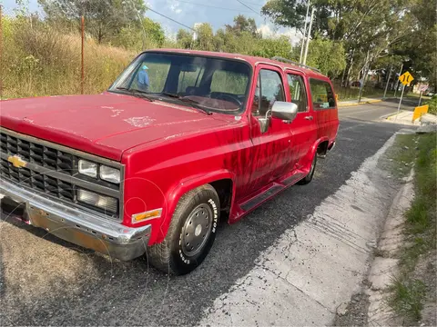 Chevrolet Suburban LS Tela usado (1991) color Rojo Tinto precio $75,000