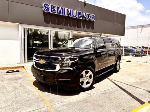 Chevrolet Suburban LT Piel Cubo usado (2018) color Negro precio $559,000