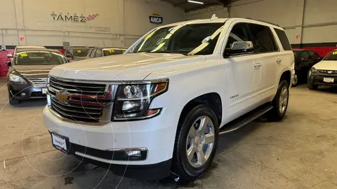 Chevrolet Tahoe Premier Piel 4x4 usado (2019) color Blanco financiado en mensualidades(enganche $173,580 mensualidades desde $18,592)