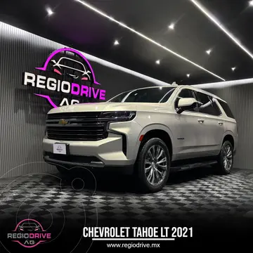 Chevrolet Tahoe LT Piel Banca usado (2021) color Champagne financiado en mensualidades(enganche $199,980 mensualidades desde $21,127)