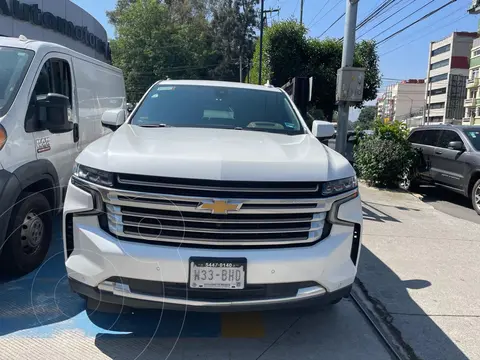 Chevrolet Tahoe High Country usado (2021) color Blanco Platinado financiado en mensualidades(enganche $250,000 mensualidades desde $29,143)