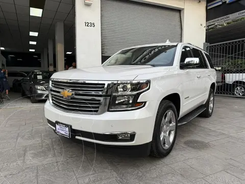 Chevrolet Tahoe Premier Piel 4x4 usado (2019) color Blanco precio $585,000