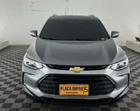 Chevrolet Tracker Turbo 1.2 Premier AT usado (2023) color Gris financiado en cuotas(cuota inicial $10.000.000 cuotas desde $2.356.094)