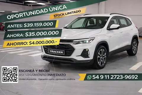OfertaChevrolet Tracker LT nuevo color Blanco precio $35.000.000